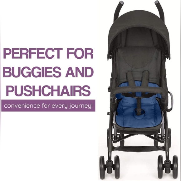 Lynmark Potty Training Car Seat Protector Cover Universal Fit Navy Blue - Picture 6 of 10